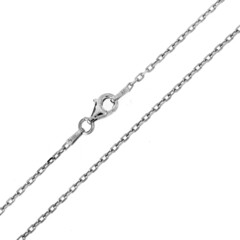 Cadena en plata
