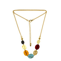 Collar en plata con Turquesa