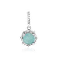 Colgante en plata con Grandidierita