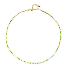 Collar en plata con Diópsido de Rusia
