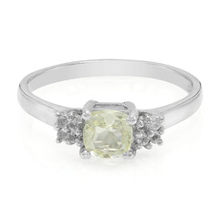 Anillo en plata con Ortoclasa
