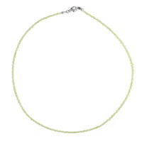 Collar en plata con Peridoto