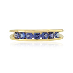 Anillo en oro con Tanzanita AAA (de Melo)