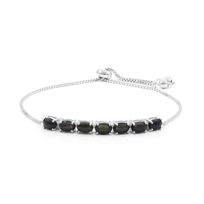 Brazalete en plata con Ópalo de Mezezo