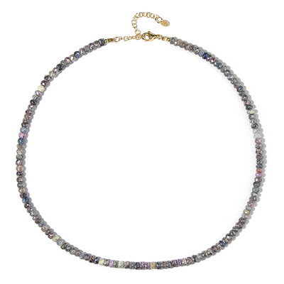 Collar en plata con Zafiro místico