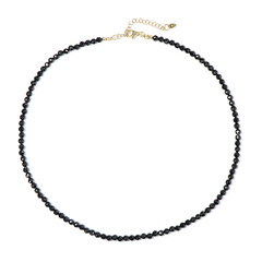 Collar en plata con Espinela negra