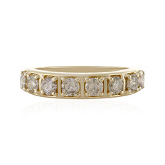 Anillo en oro con Diamante chocolate I1