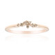 Anillo en oro con Diamante rosa de Francia de Argyle SI1 (Annette)