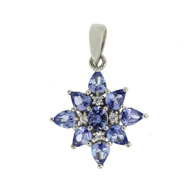 Colgante en plata con Tanzanita