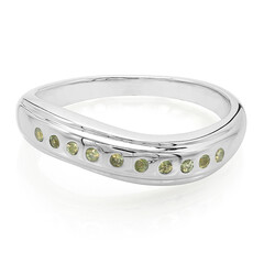 Anillo en plata con Alejandrita