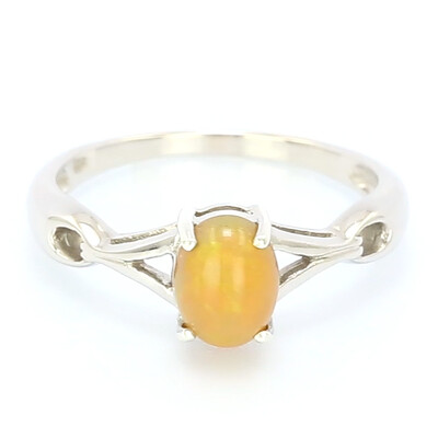 Anillo en plata con Ópalo de Indonesia