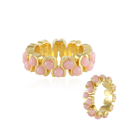 Anillo en plata con Ópalo rosa