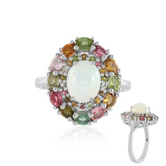 Anillo en plata con Ópalo de Welo