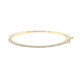 Brazalete en plata con Zircón