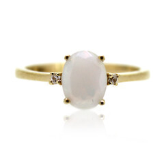 Anillo en plata con Ópalo de Welo