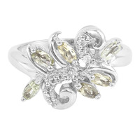 Anillo en plata con Turmalina