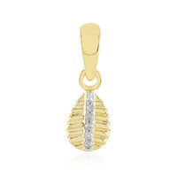 Colgante en plata con Diamante I2 (I)