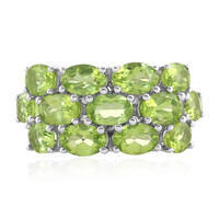 Anillo en plata con Peridoto
