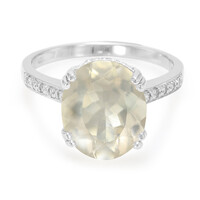 Anillo en plata con Ortoclasa