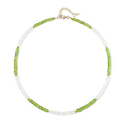 Collar en plata con Piedra de Luna arcoíris
