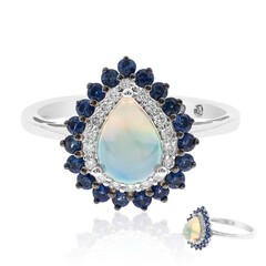 Anillo en oro con Ópalo Welo AAA (CIRARI)