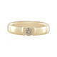 Anillo en plata con Diamante chocolate I2