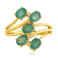 Anillo en plata con Grandidierita