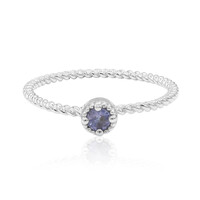 Anillo en plata con Tanzanita