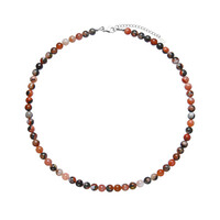 Collar en plata con Ágata