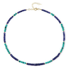 Collar en plata con Turquesa