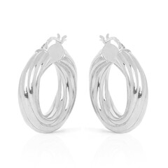 Pendientes en plata (Joias do Paraíso)