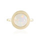 Anillo en oro con Ópalo Welo AAA (de Melo)