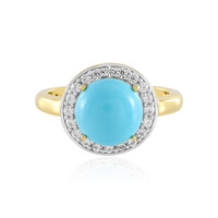 Anillo en plata con Turquesa bella durmiente