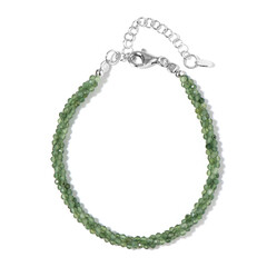 Brazalete en plata con Serpentina
