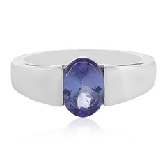 Anillo en plata con Tanzanita