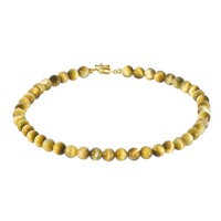 Collar en plata con Ojo de tigre