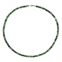 Collar en plata con Rubí Zoisite