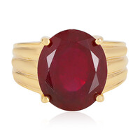 Anillo en plata con Rubí de Madagascar