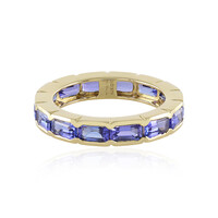 Anillo en oro con Tanzanita AAA (de Melo)