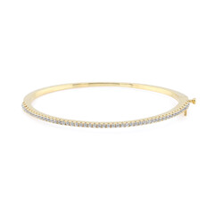 Brazalete en plata con Zircón