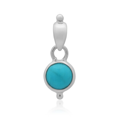 Colgante en plata con Turquesa