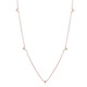 Collar en oro con Diamante marrón VVS2