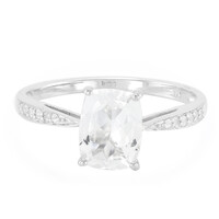 Anillo en plata con Goshenita