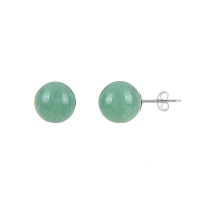 Pendientes en plata con Aventurina