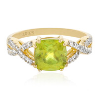 Anillo en oro con Esfena