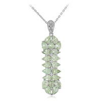 Collar en plata con Turmalina Paraíba