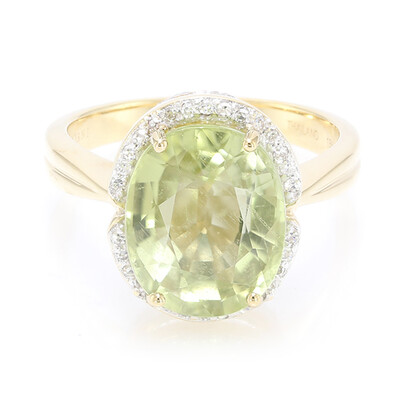 Anillo en oro con Turmalina Paraíba (AMAYANI)