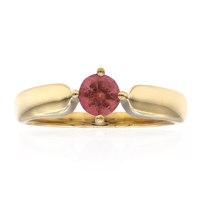 Anillo en oro con Pezzottaita