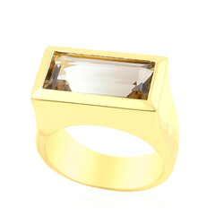 Anillo en plata con Cuarzo multicolor