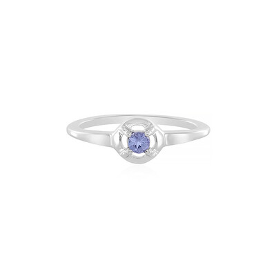 Anillo en plata con Tanzanita